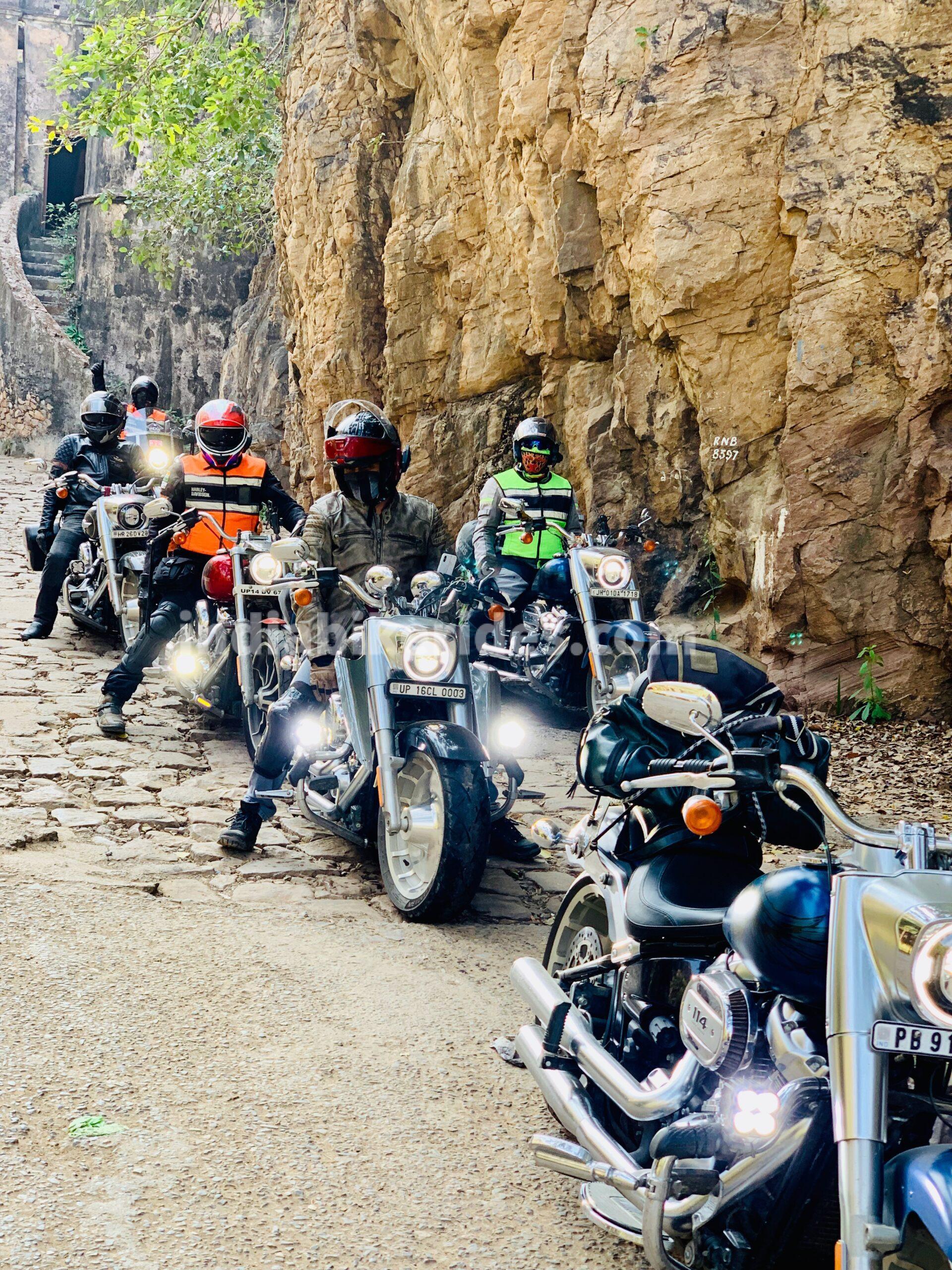 Harley Davidson, Ranthambore Fort, India Bike rides
