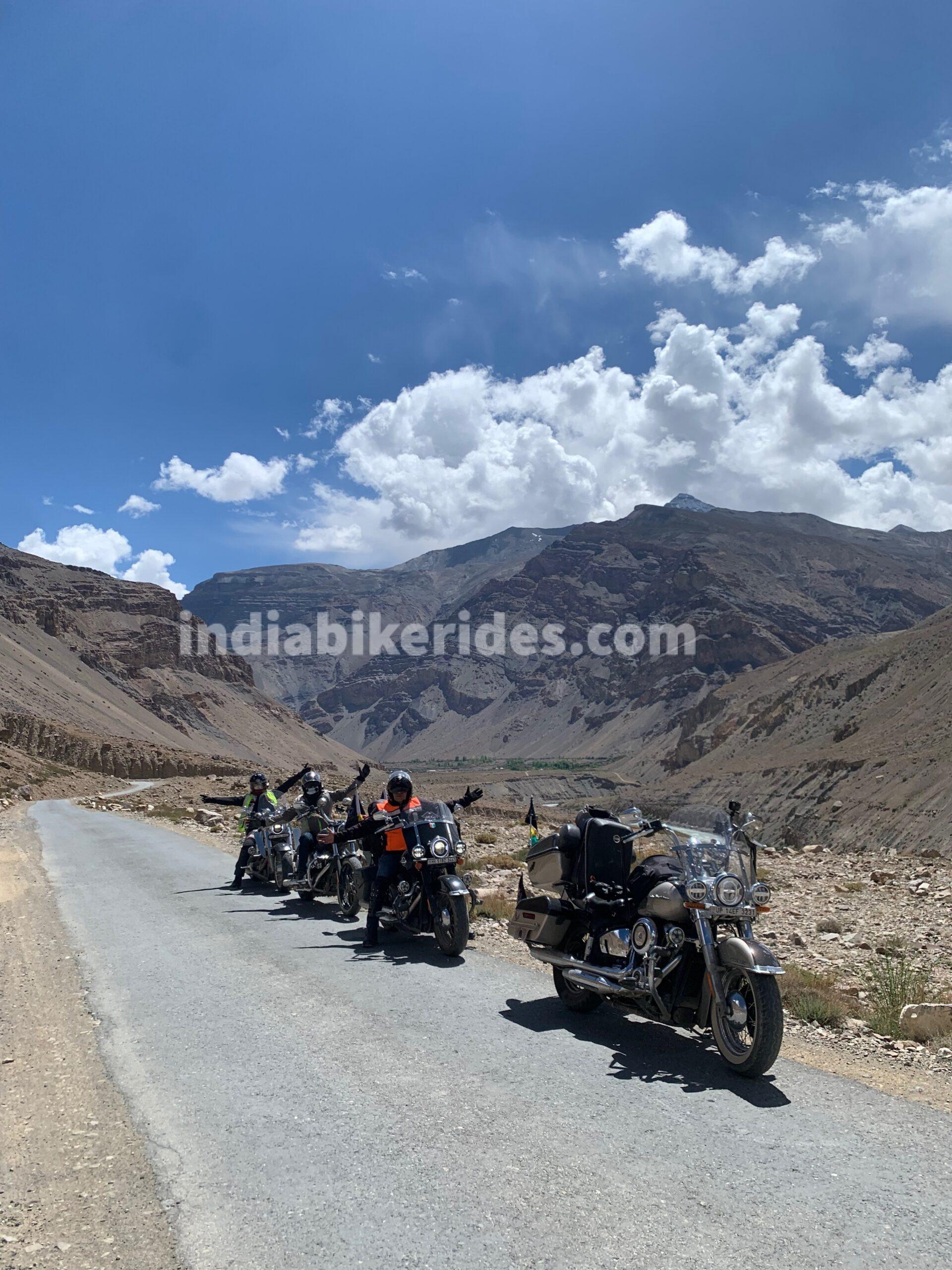 Harley Davidson, Spiti Valley, India Bike rides