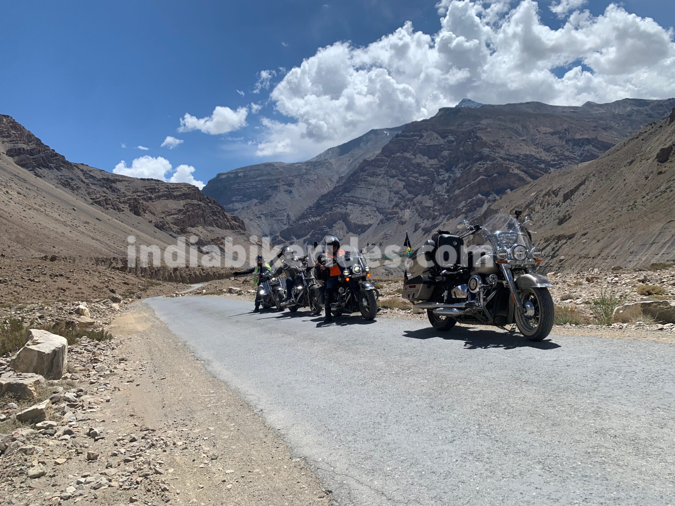 Harley Davidson, Spiti Valley, India Bike rides