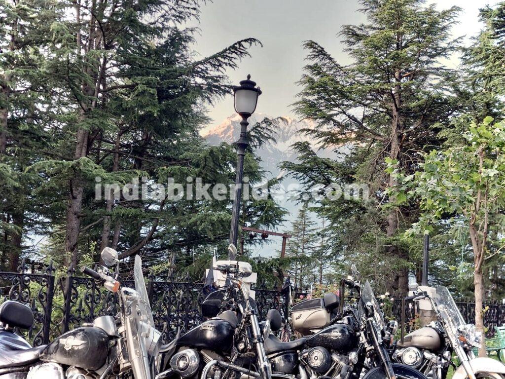 Harley Davidson, Kalpa, Himachal Pradesh. India Bike rides
