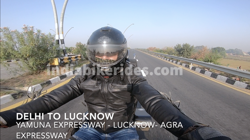 Agra Lucknow expressway entry -India bike rides, India bike rides
