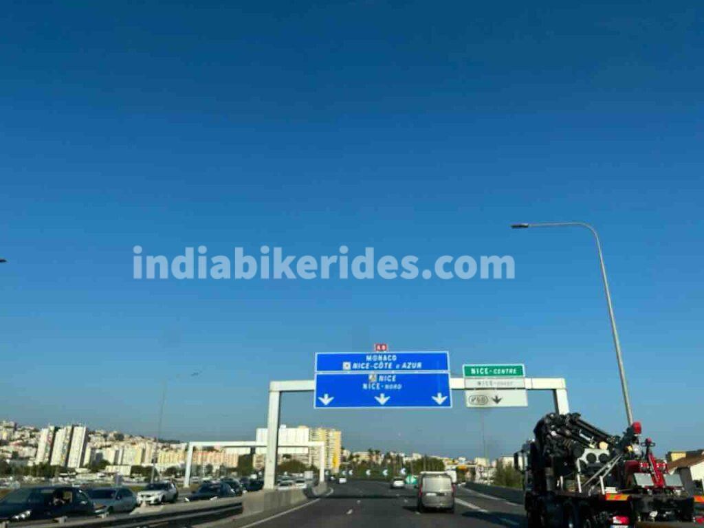 Nice- on the way to Italy