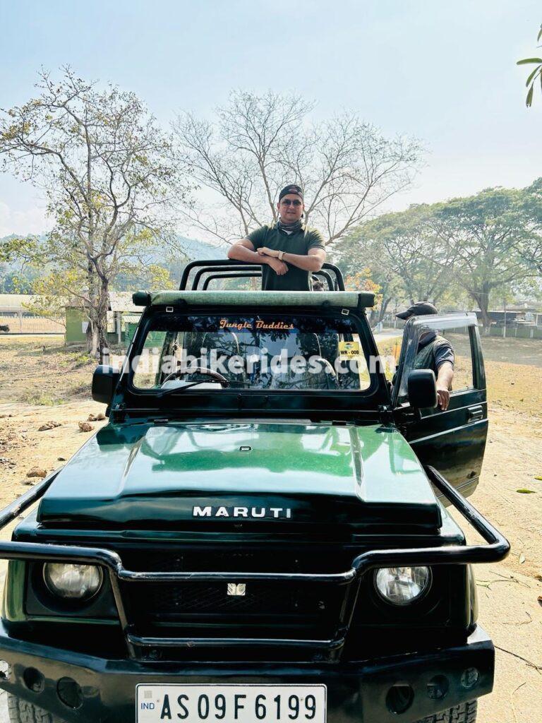 Kaziranga National Park, Jeep Safari, solo road trip from Delhi to northeast India