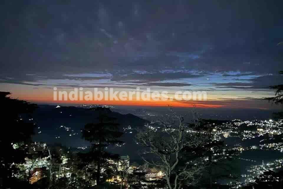 Sunset from Mall road